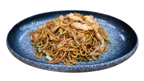 100 Nouilles sautées au poulet