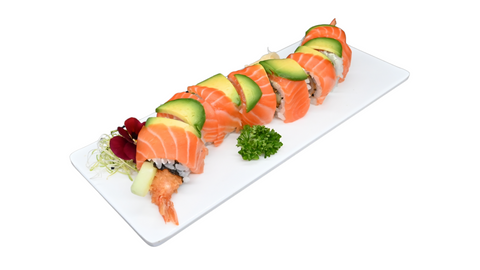 201 California couleur saumon tempura