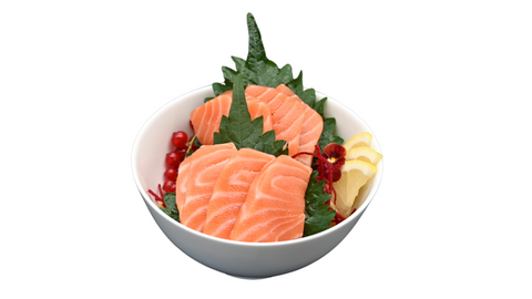 20 Sashimi saumon
