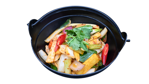 126 Chou chinois du Chef au wok épicé 干锅炒白菜